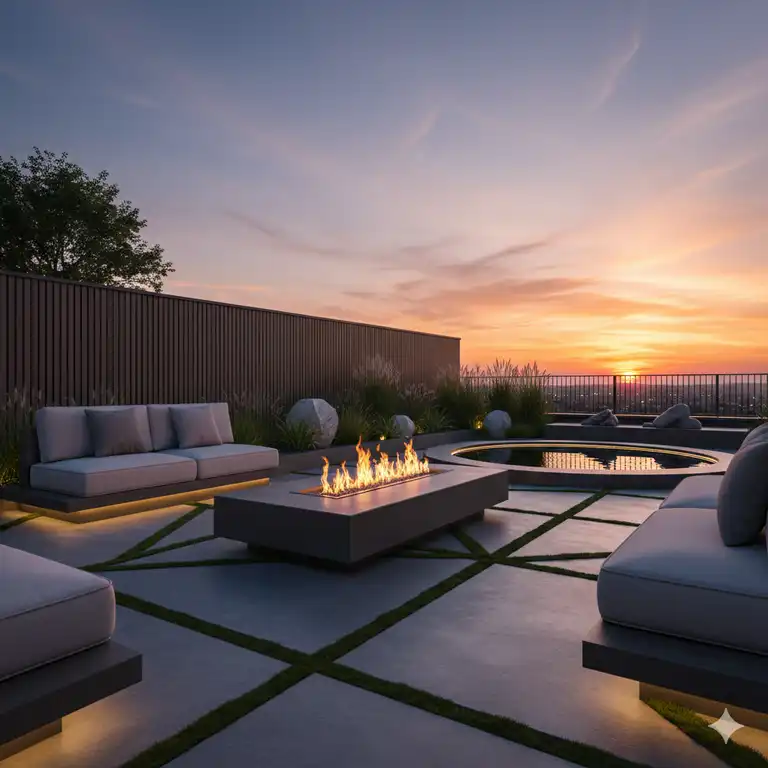 Gartendeko Feuerstelle Modern: 7 Faszinierende Highlights für Ihren Garten 2025