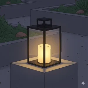 Eine sichere und energieeffiziente LED Gartendeko Windlichter Metall für eine entspannte Beleuchtung im Garten.