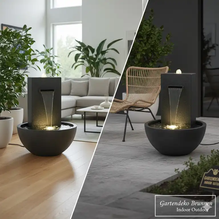 Gartendeko Brunnen Indoor Outdoor: 7 Top-Modelle 2025
