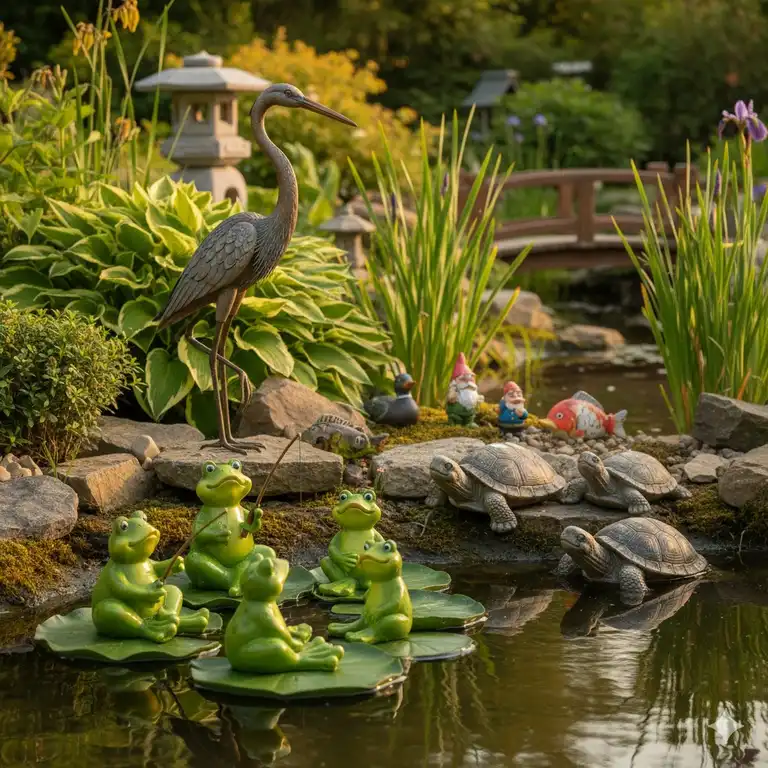 7 Gartendeko Teich Figuren: Perfekte Teichdeko 2025