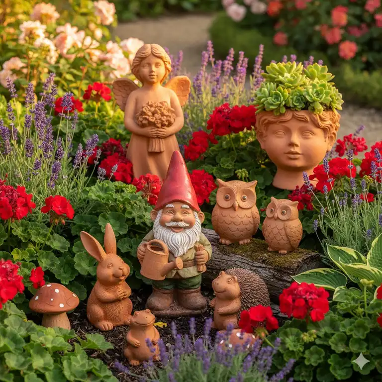 Gartendeko Terrakotta Figuren: Die 7 besten Modelle 2025