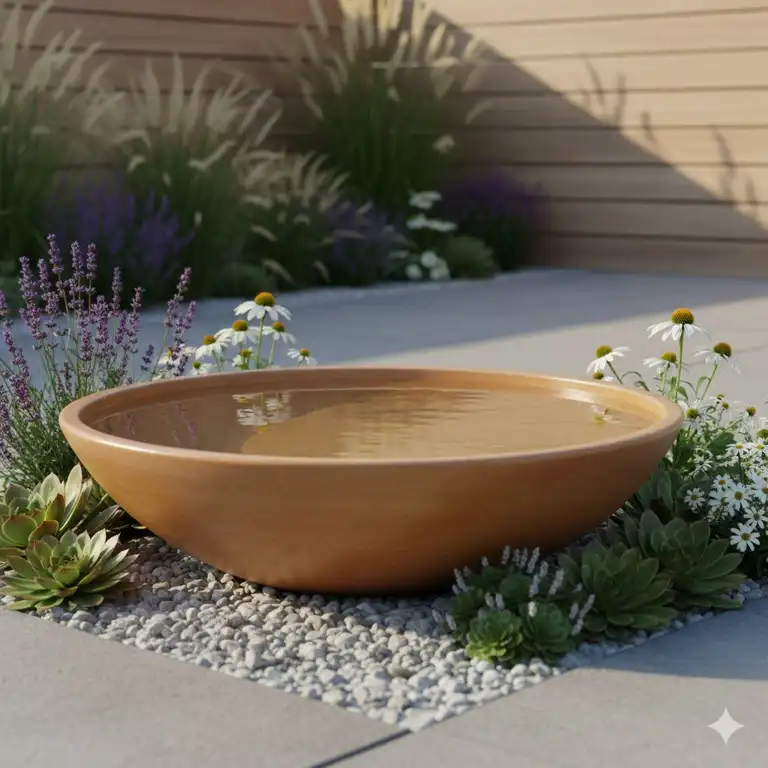 Gartendeko Wasserschale: Die 7 besten Modelle 2025