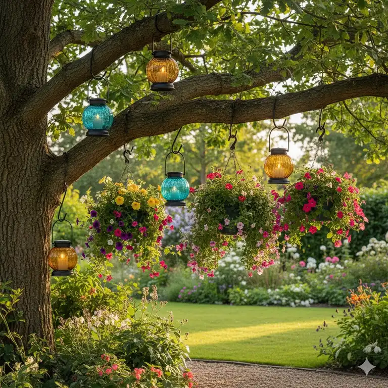 Gartendeko am Baum hängen: 7 Atemberaubende Ideen für Ihren Garten