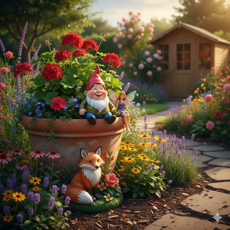 Gartendeko Blumentopf Figuren: 7 sensationelle Deko-Ideen 2025!