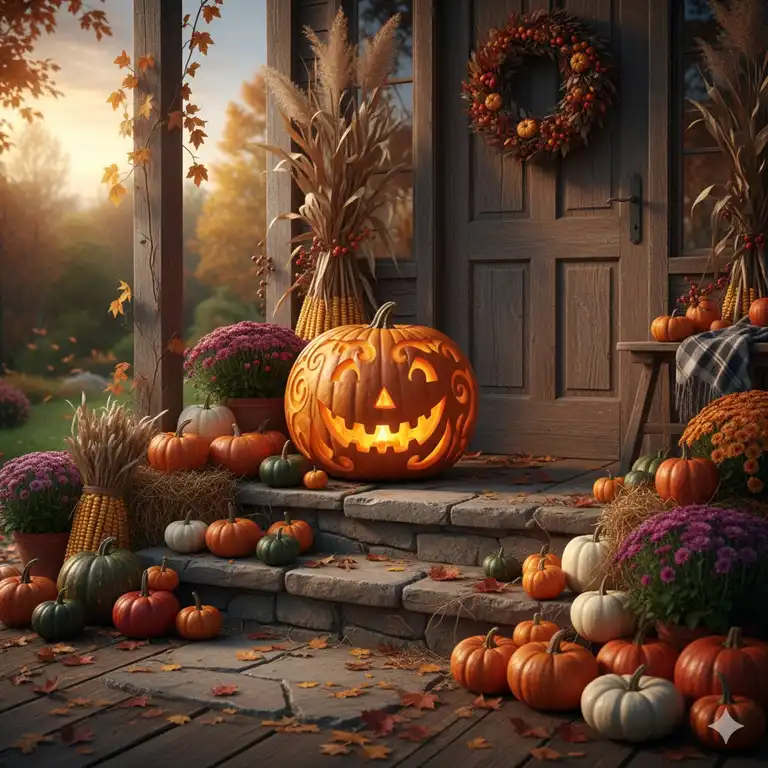 7 Magische Gartendeko Kürbis Deko Garten Ideen 2025