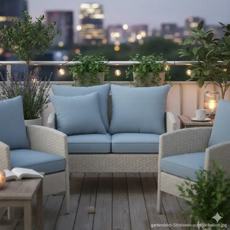 Gartendeko Sitzkissen Outdoor: Die 7 besten Trends für 2025