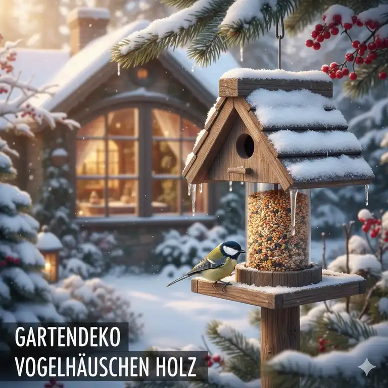 Gartendeko Vogelhäuschen Holz: 7 Top-Modelle 2025