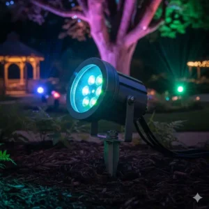 High-quality LED gartendeko baum beleuchtung farbwechsel spotlight.