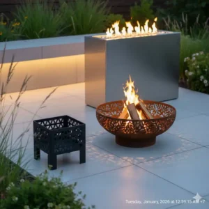 Verschiedene Modelle und Varianten für ein passendes gartendeko feuerkorb design.