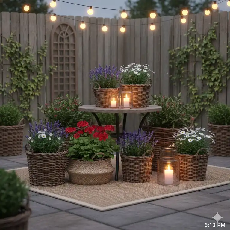 gartendeko korbwaren pflanzgefäße: 7 Beste Trends für 2026!