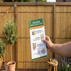 Schritt-für-Schritt Montage für die perfekte gartendeko bambus sichtschutz garten.