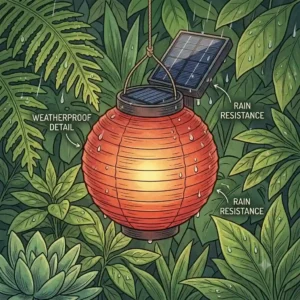 7-detailed close-up of weatherproof gartendeko lampion lichterkette bunt.