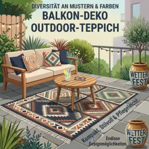 Various patterns and styles for a high-quality gartendeko outdoor teppich pflegeleicht.